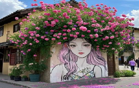 那坡怎么设计网红打卡墙绘