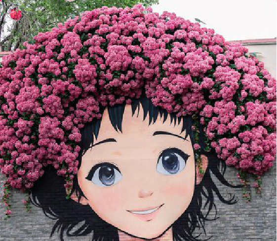 那坡墙体彩绘-网红墙打卡