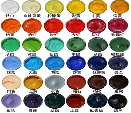 那坡墙绘颜色的选择有讲究。