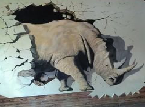 那坡在墙绘中，如何绘制3D效果？