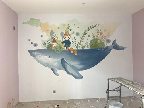 那坡手绘墙的特点及优势。